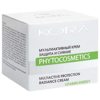 Кора мультиактивный крем защита и сияние 50 мл