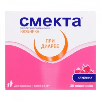 Смекта 3,0 n30 пакет/клубника/