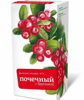 Фиточай алтай №4 почечный брусника 2,0 n20 ф/п