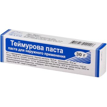 Теймурова паста д/нар. прим. туба 30г