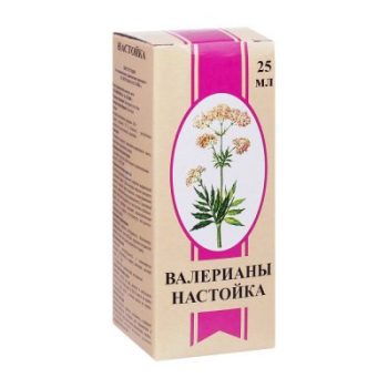 Валерианы настойка фл.25 мл.