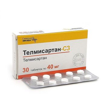 Телмисартан-сз табл 40 мг х30 ^